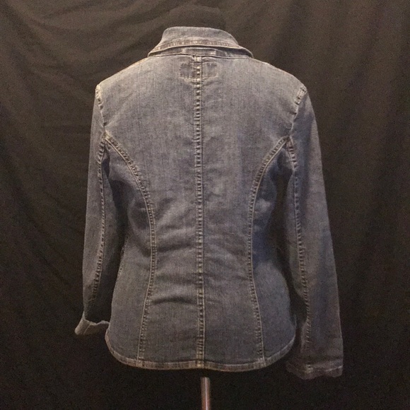 Denim stretch blazer - Picture 6 of 8
